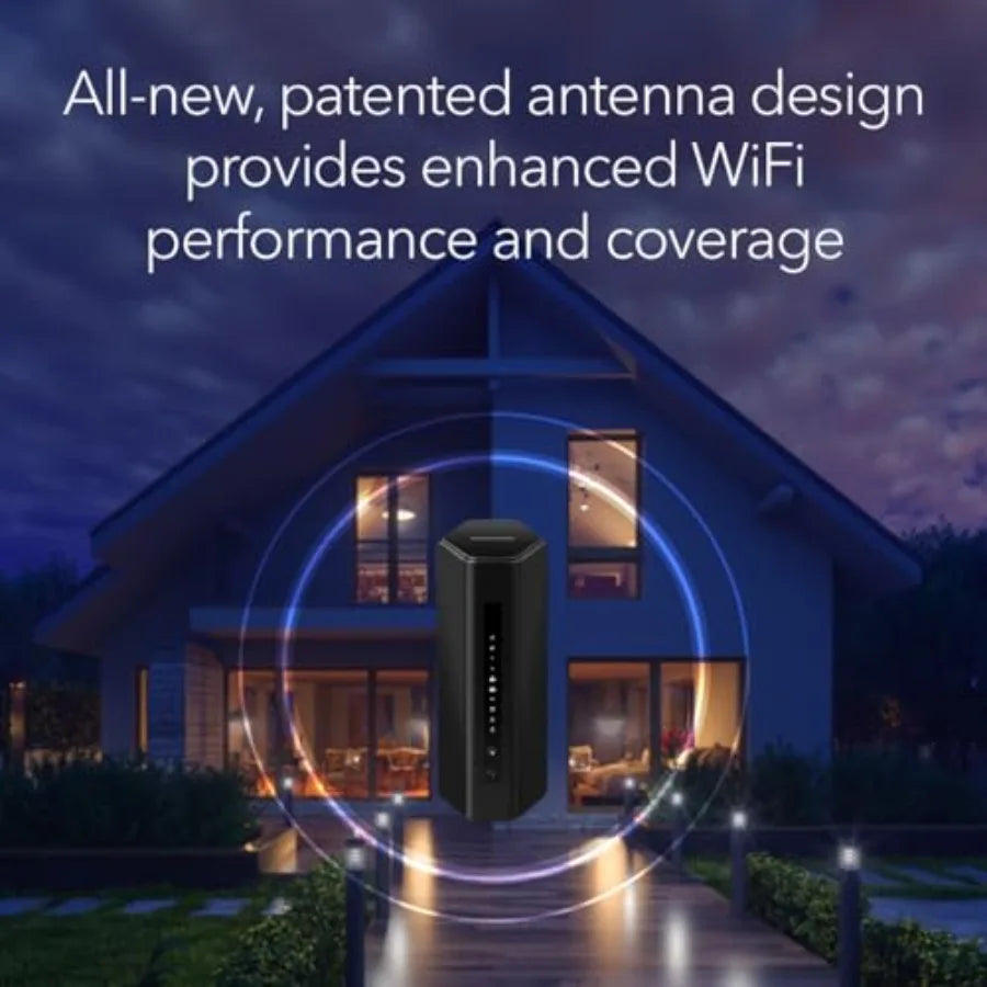 Nighthawk RS300 Tri-Band WiFi 7 Router With 9.3 Gbps Speed