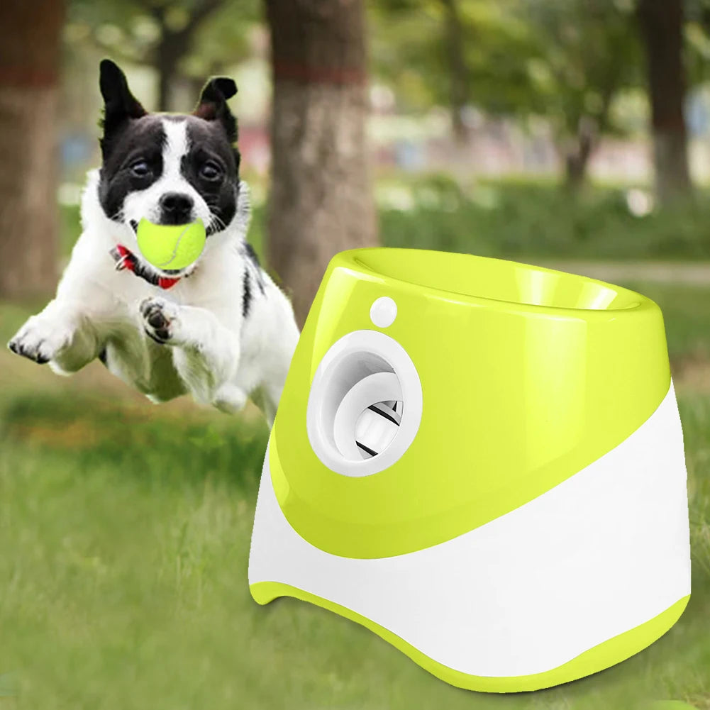 Pet Prime Automatic Dog Ball Launcher Indoor Outdoor Play