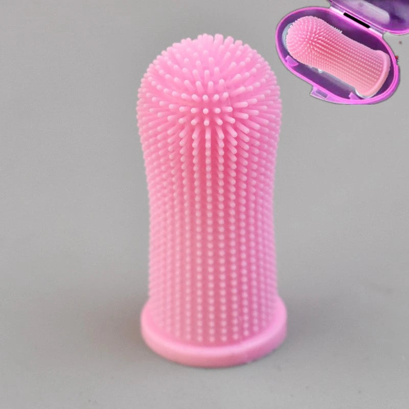Dr.DC Super Soft Dog Toothbrush And Finger Brush For Dogs And Cats Dental Care Essentials