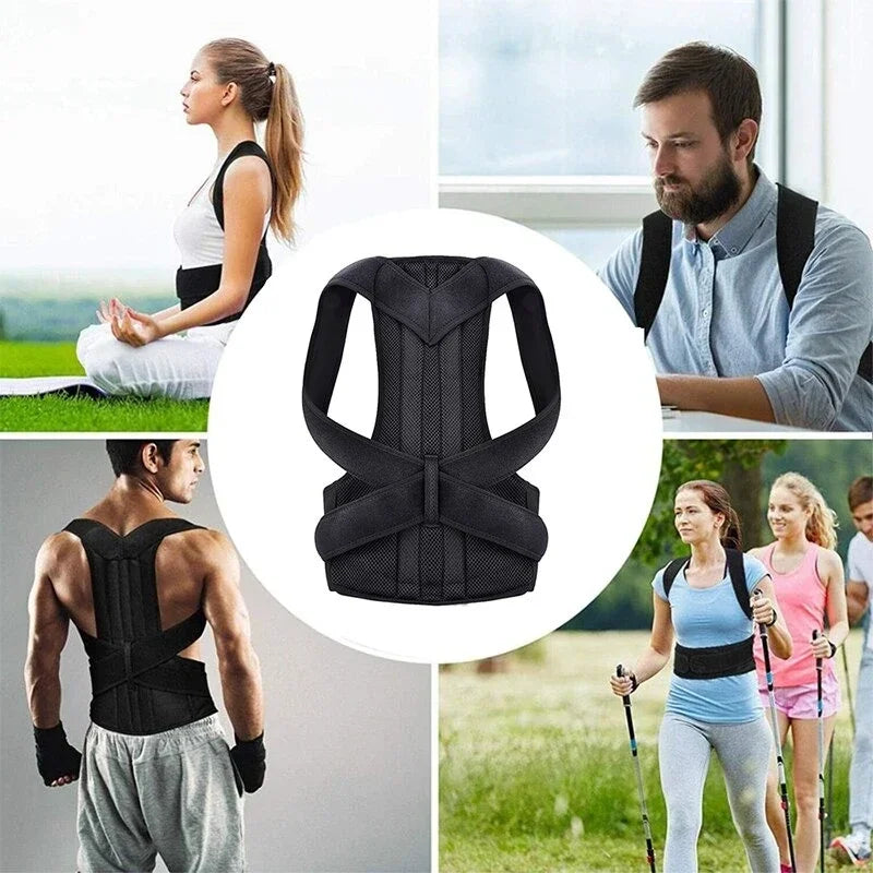 Lumbar Posture Corrector Vest With Adjustable Back Support