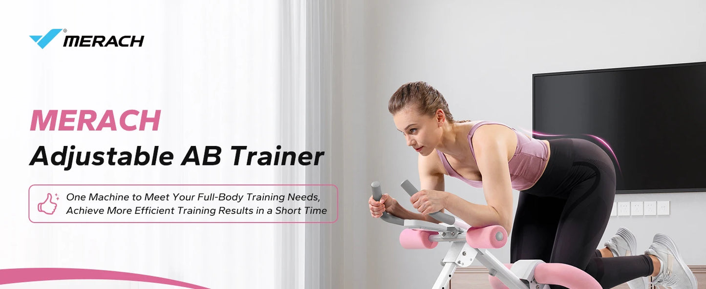 MERACH Ab Machine 2314 Adjustable Core Ab Exercise Trainer