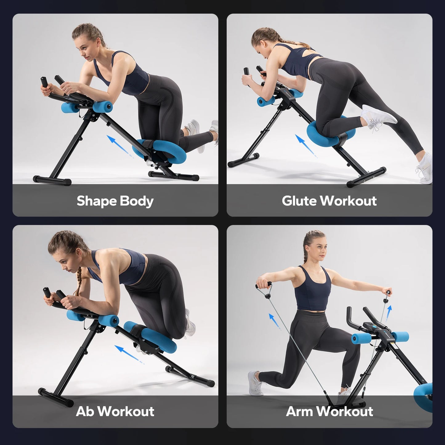 MERACH Ab Machine 2314 Adjustable Core Ab Exercise Trainer