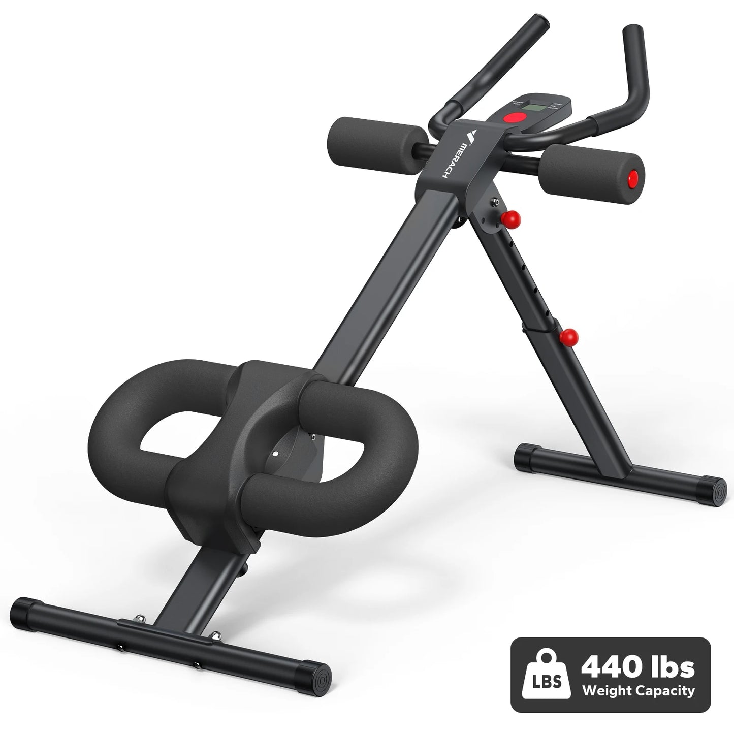 MERACH Ab Machine Adjustable Trainer For Core And Abs Home Gym Fitness Equipment