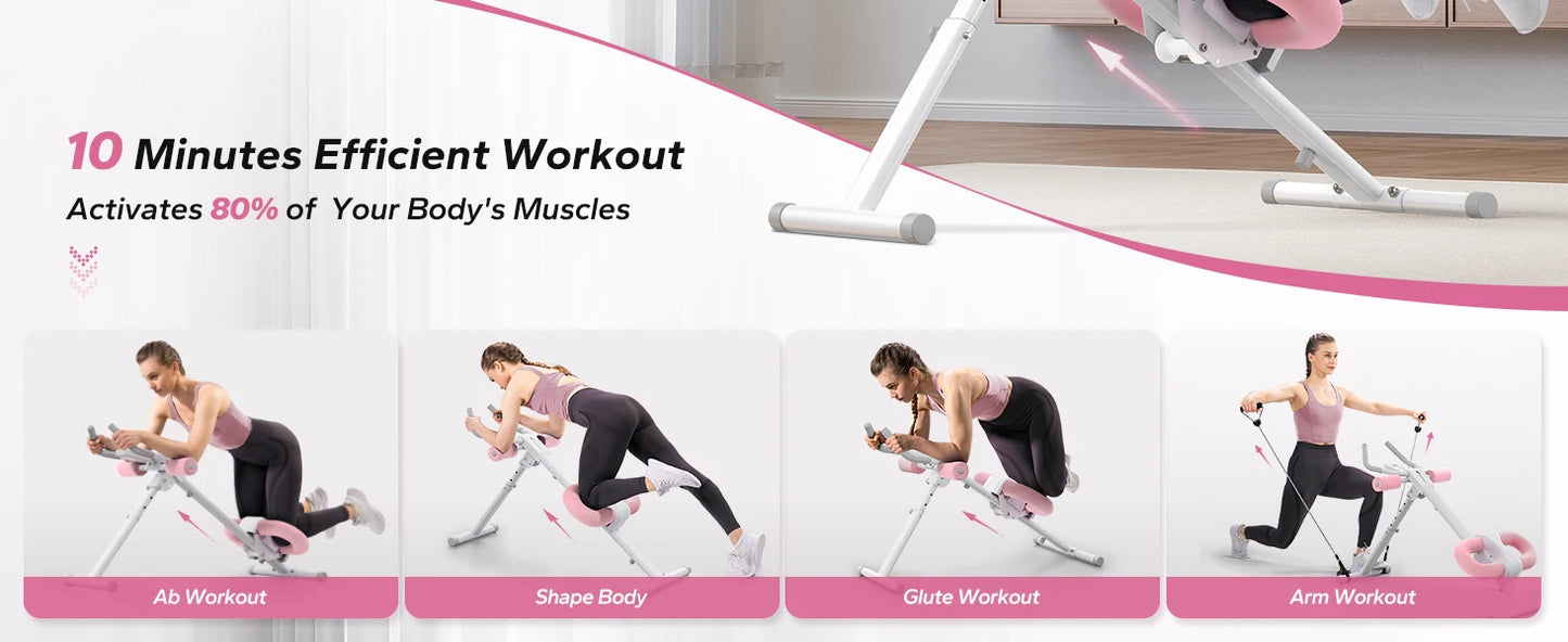 MERACH Ab Machine 2314 Adjustable Core Ab Exercise Trainer