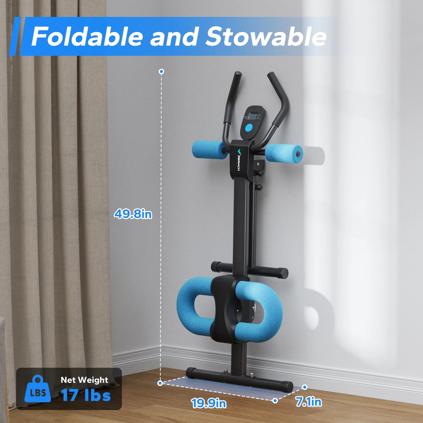MERACH Ab Machine 2314 Adjustable Core Ab Exercise Trainer