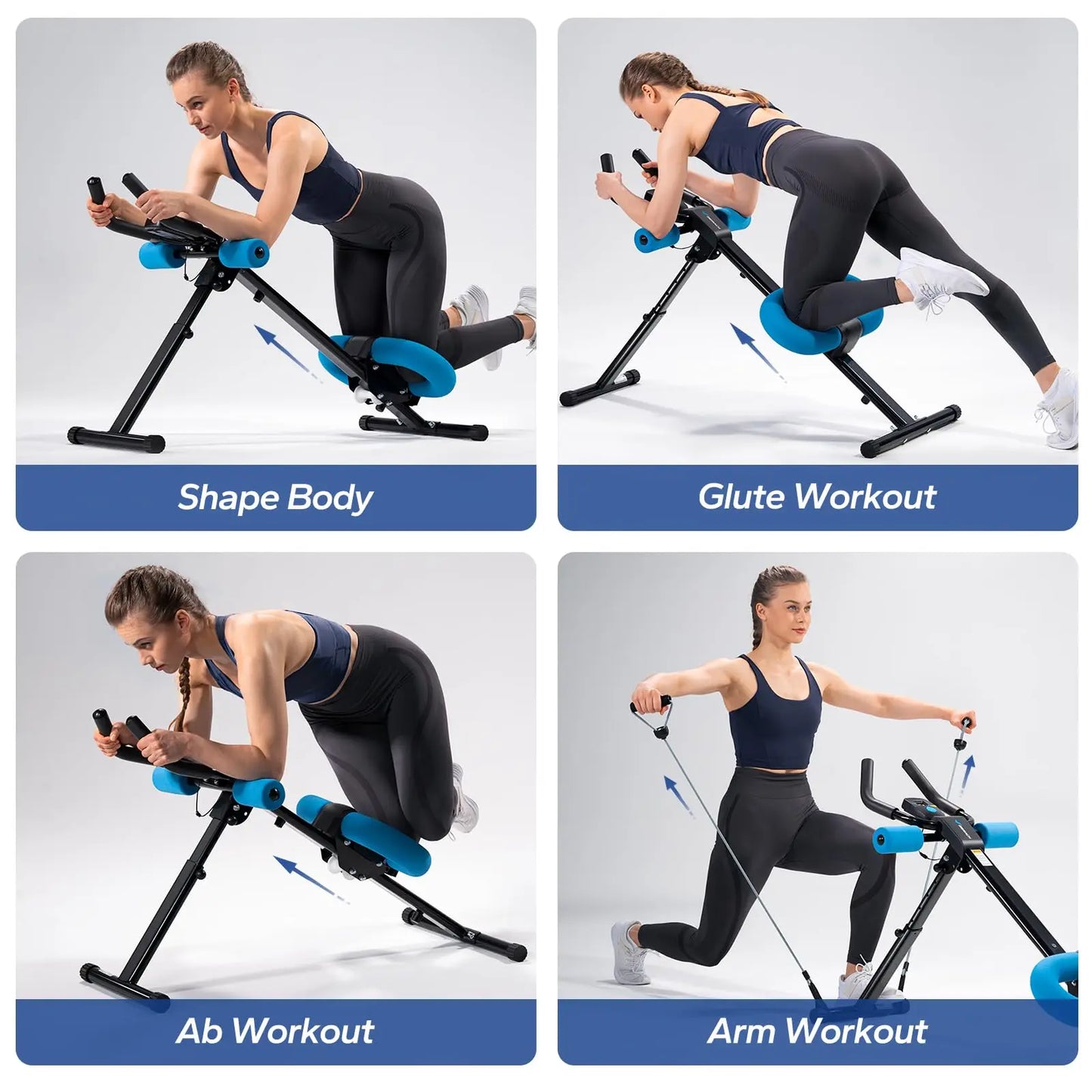 MERACH Ab Machine 2314 Adjustable Core Ab Exercise Trainer