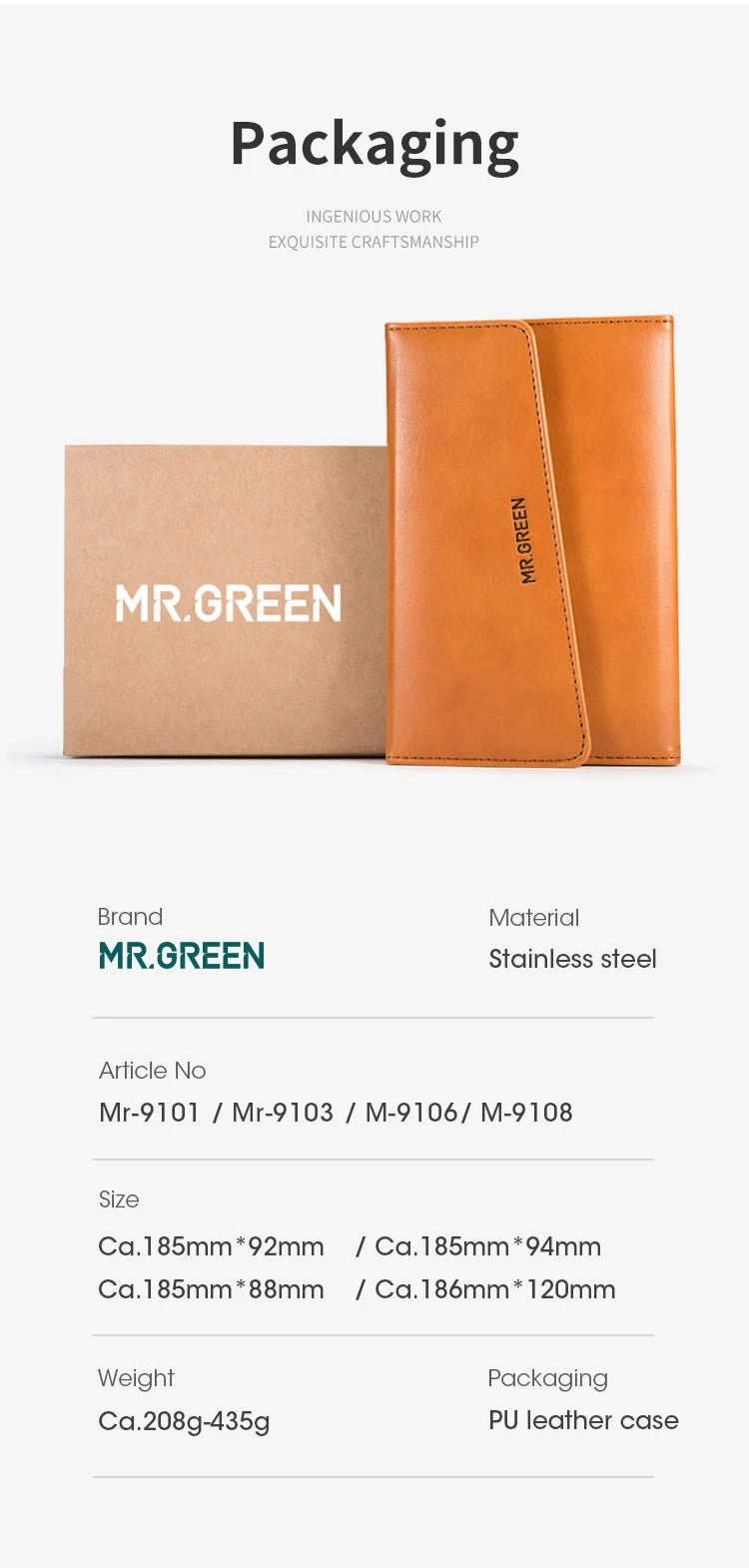 MR.GREEN Pedicure Knife Set For Ingrown Toenail Care