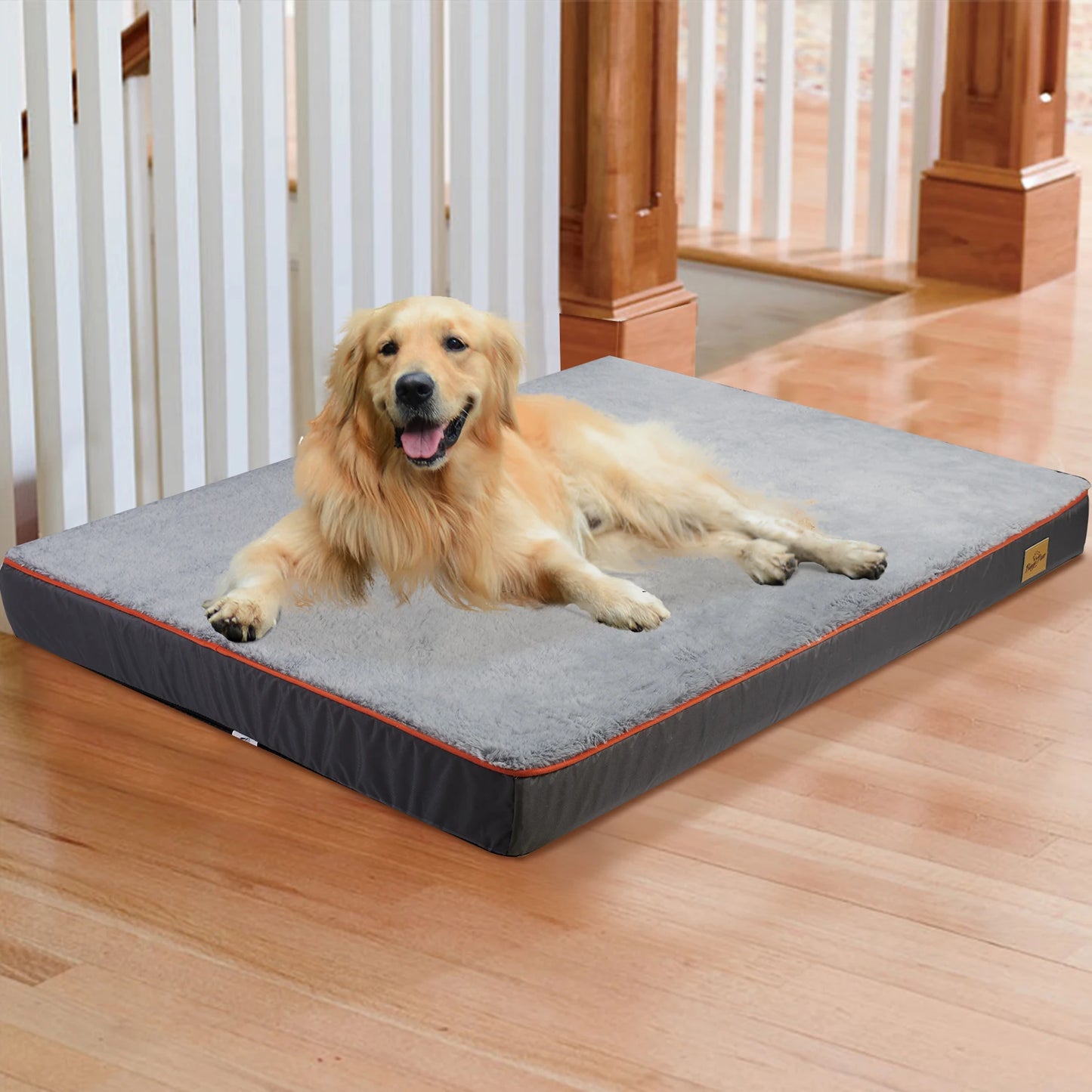 BINGOPAW Orthopedic Dog Bed With Memory Foam Waterproof Cover
