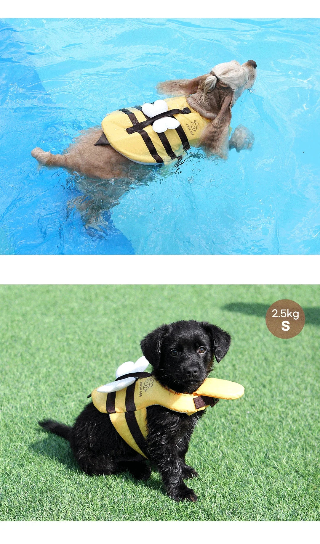 Summer Dog Swimsuit And Life Jacket Waterproof Harness Breathable Pet Safety Gear