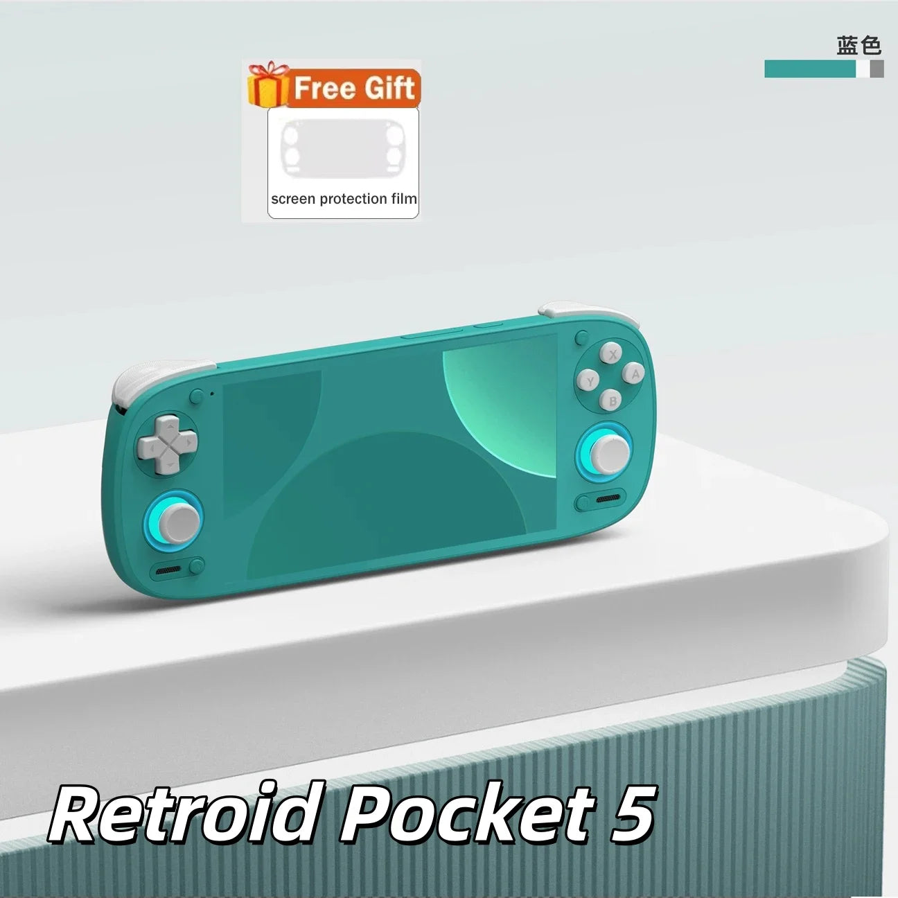 Retroid Pocket 5 Handheld Game Console With OLED Touch Screen