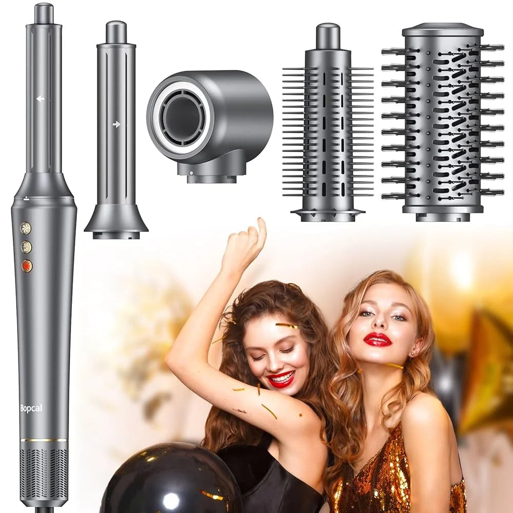 BOPCAL FiveinOne Hair Dryer Hot Air Comb 1200W Pro