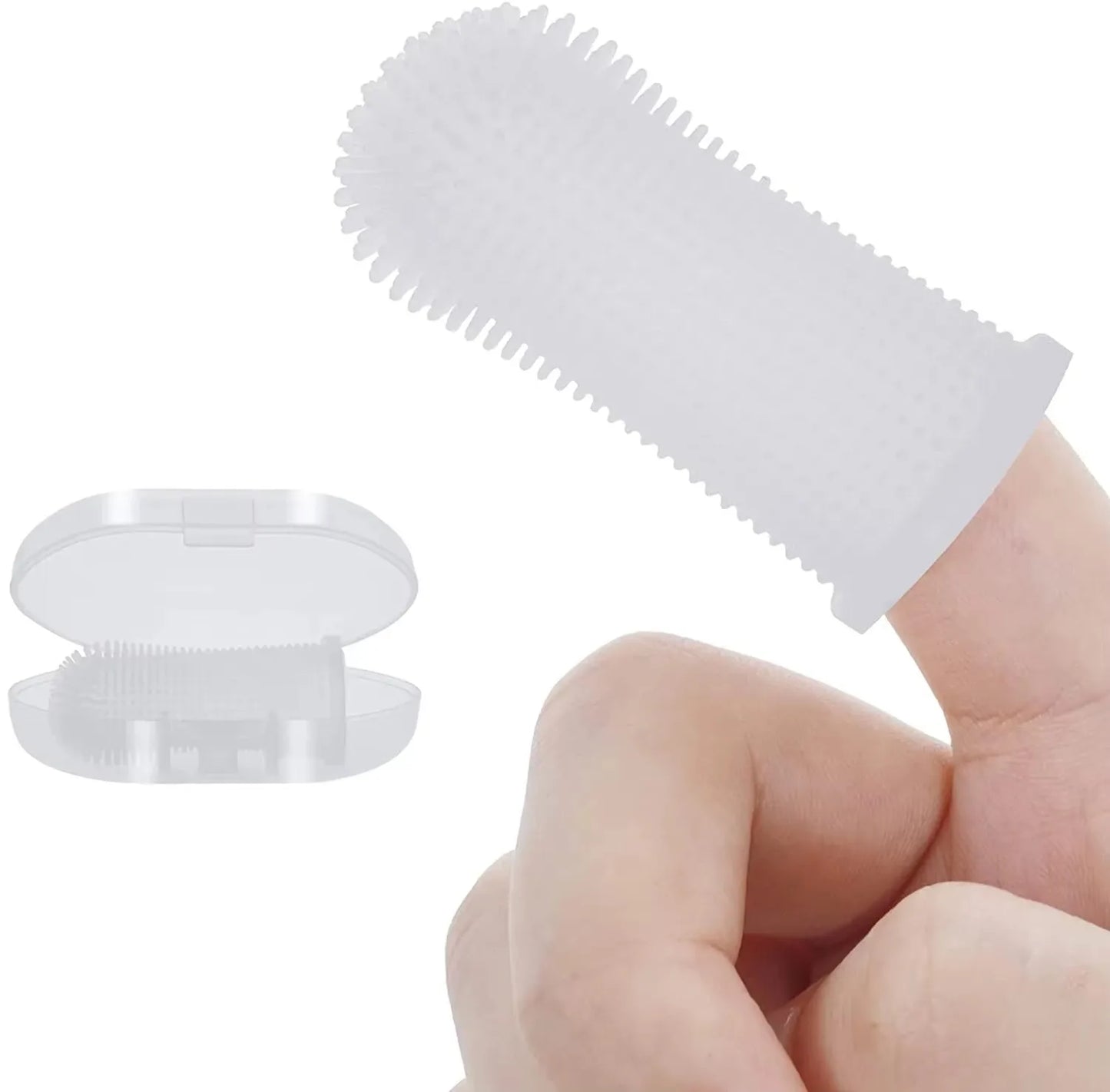 Dr.DC Super Soft Dog Toothbrush And Finger Brush For Dogs And Cats Dental Care Essentials