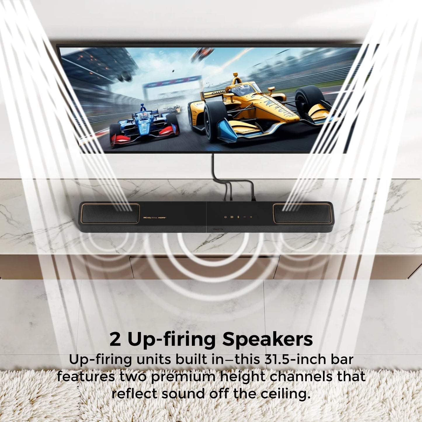ULTIMEA 460W 5.1.2ch Sound Bar Dolby Atmos