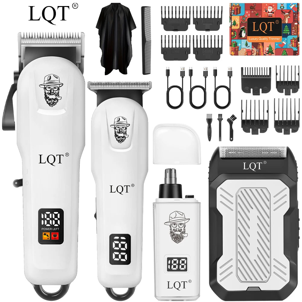LQT Grooming Kit Two Three Four Pieces Hair Clipper Shaver