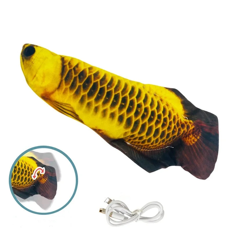 Cat USB Fish Interactive Electric Toy for Cats and Pets