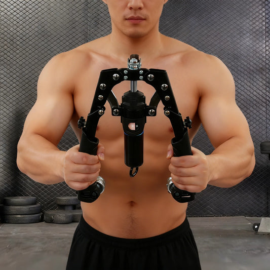 Hydraulic Power Twister Arm Blaster For Forearm And Biceps Adjustable 22To440Lbs