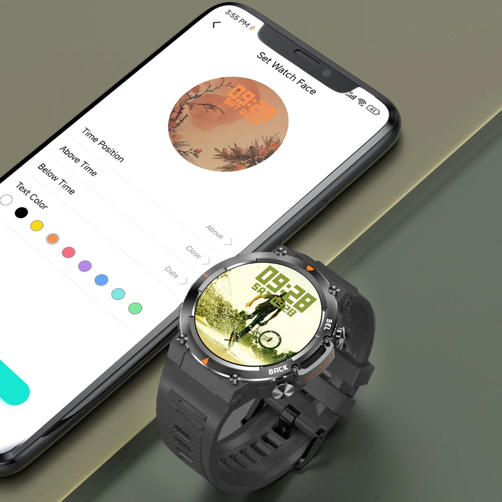 SENBONO MAX18 Smartwatch With AMOLED Display And Bluetooth