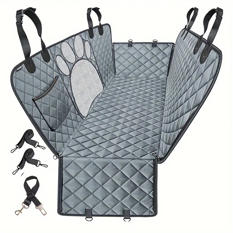 Dog Seat Cover Hammock for Cars Waterproof Durable Pet