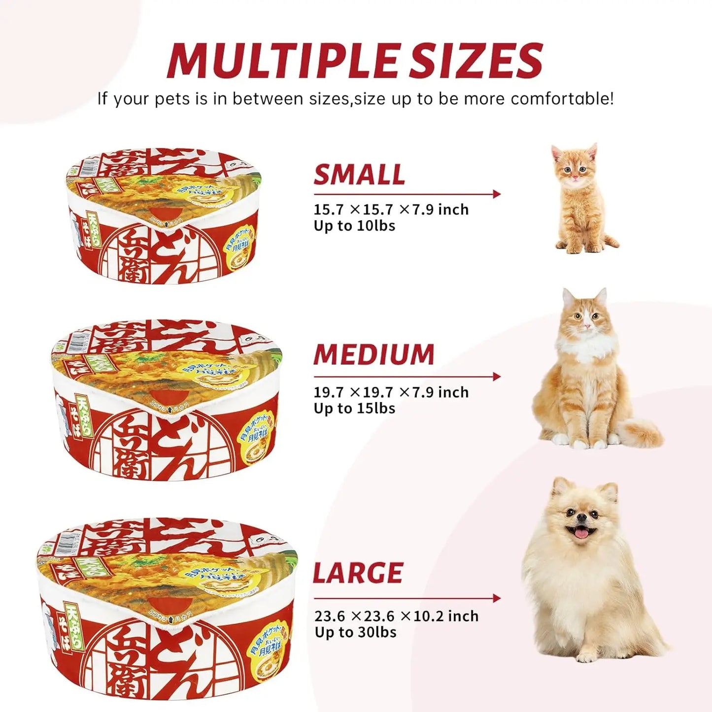 Warm Pet Bed For Cats And Dogs With Removable Cushion