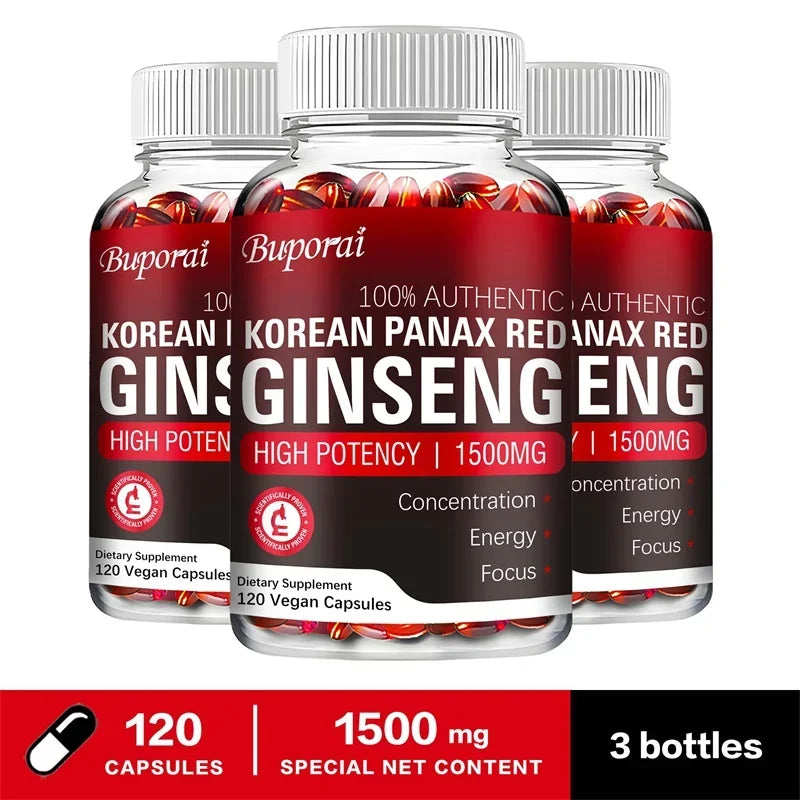 Xemenry Korean Red Panax Ginseng for Energy Immunity
