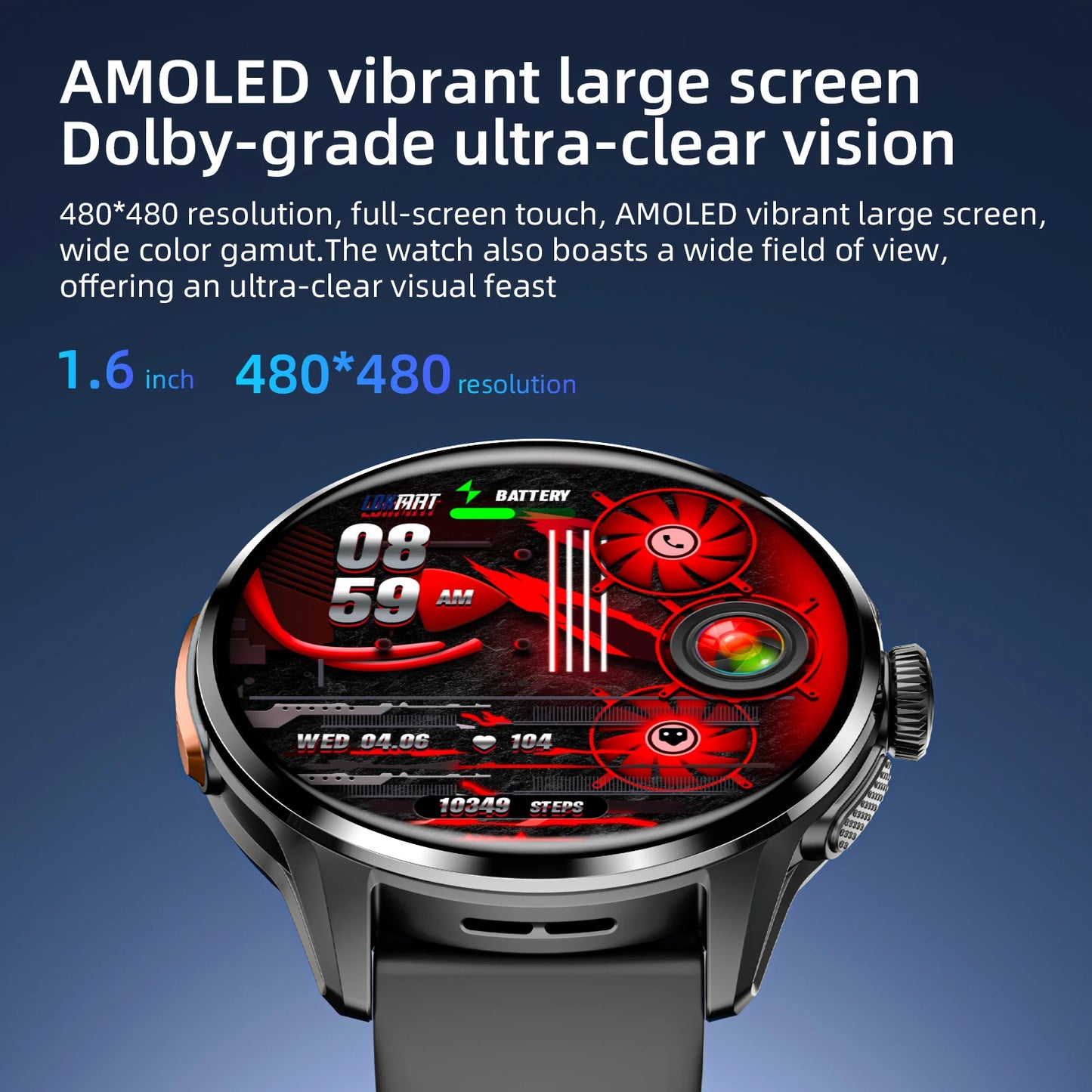LOKMAT APPLLP 3 Android Smartwatch With 4G And Camera