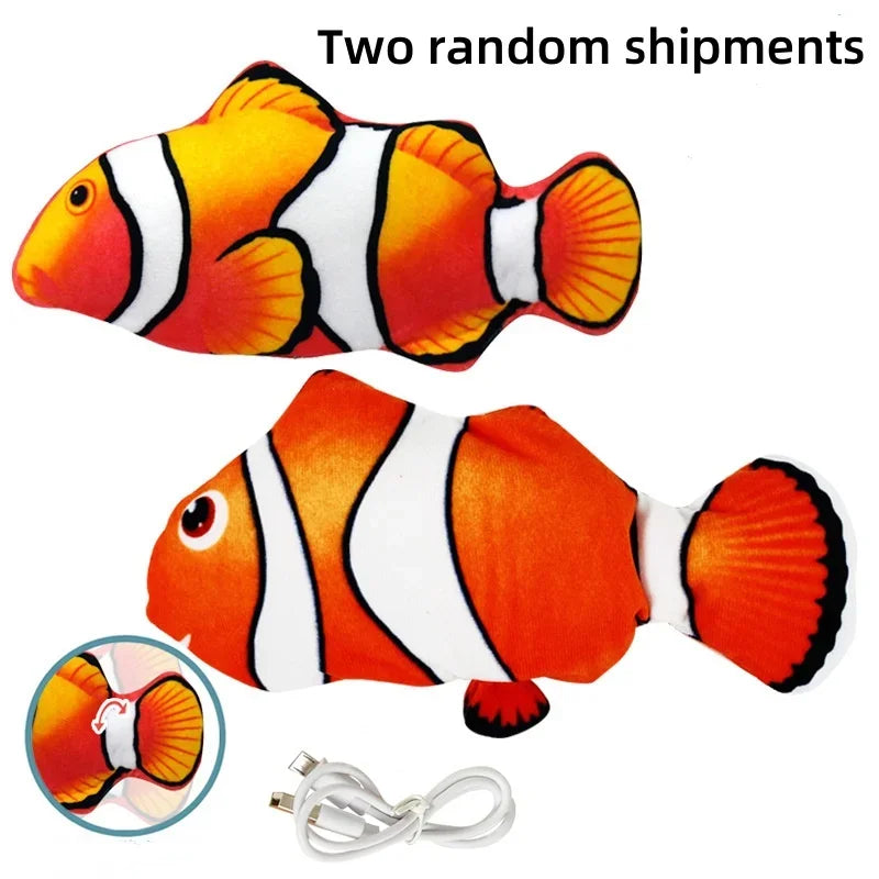 Cat USB Fish Interactive Electric Toy for Cats and Pets