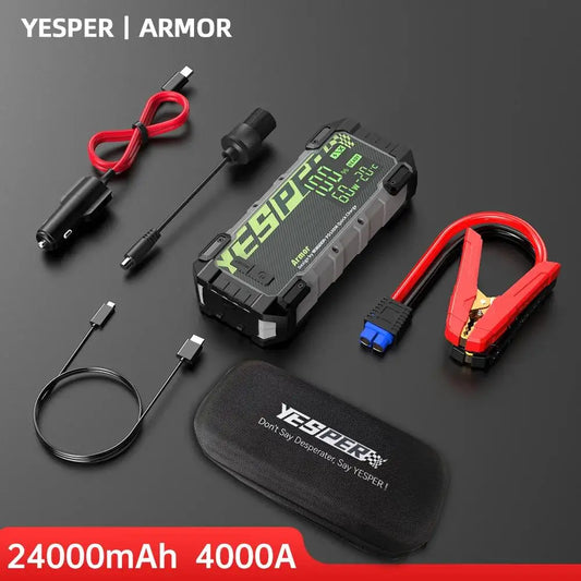 YESPER 4000A Jump Starter 12V Power Bank