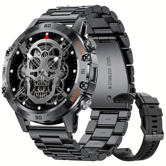 LIGE Military Smartwatch 1.39 Inch AMOLED 400mAh Battery Waterproof Heart Rate Bluetooth Call