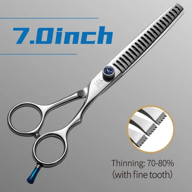 Fenice Pet Grooming Scissors Thinning Shears For Dogs 80 Percent