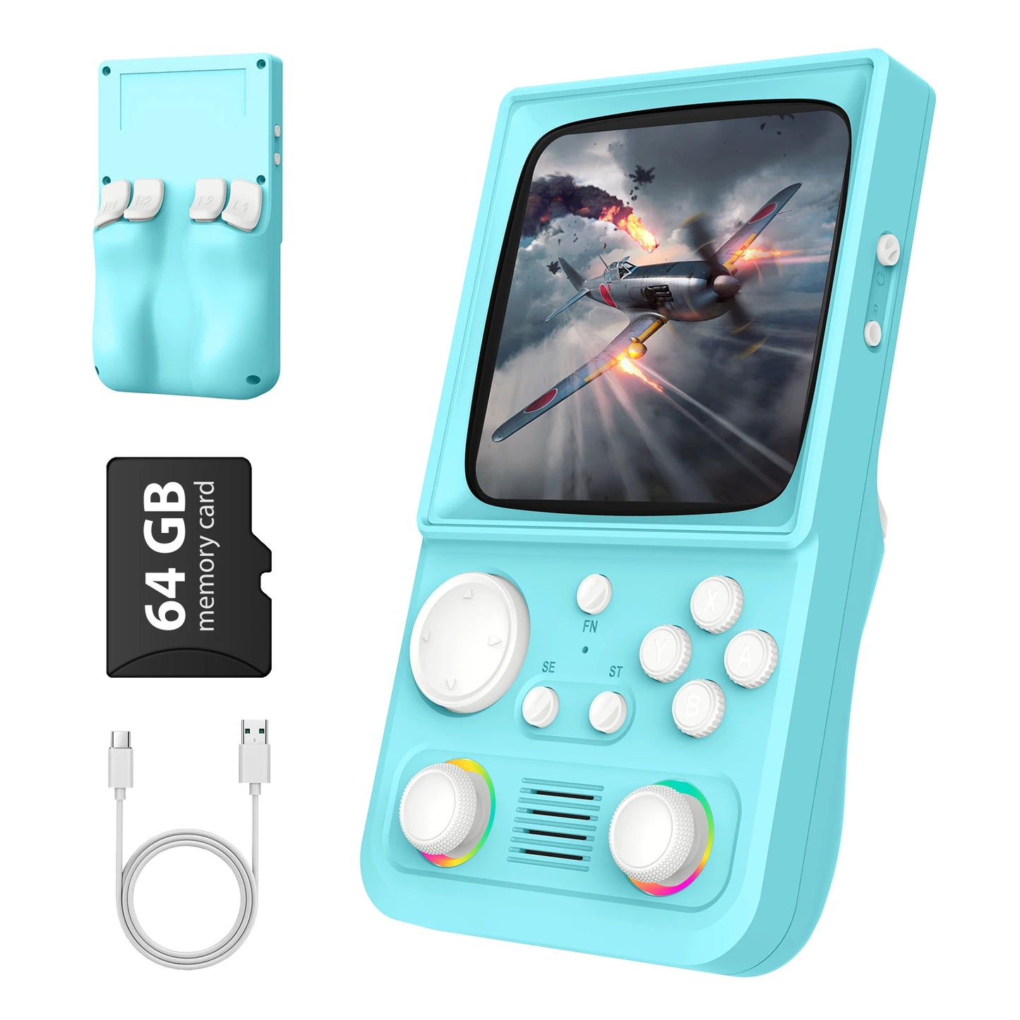 AISLPC R36T MAX Handheld Game Console WiFi Ready Portable Entertainment