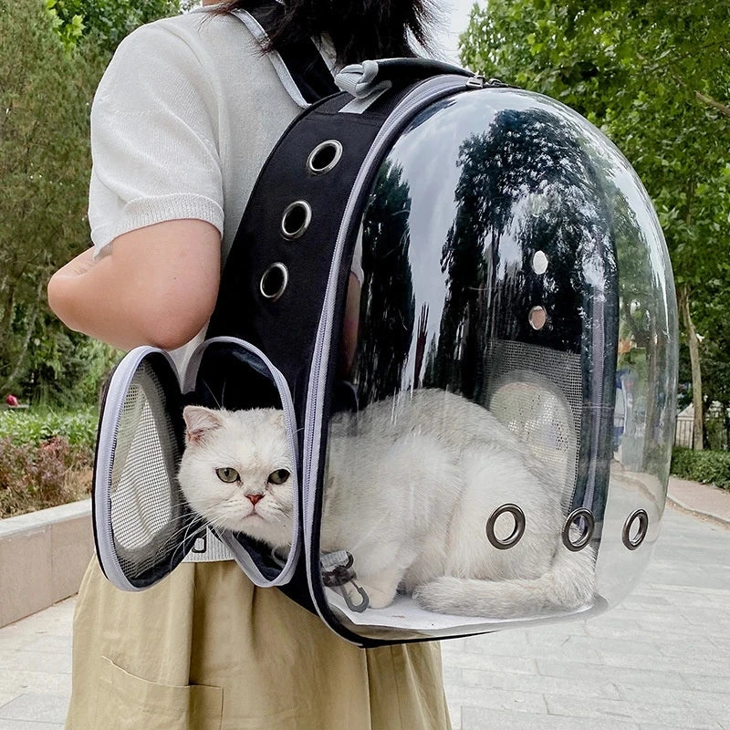 Space Capsule Pet Carrier Backpack For Cats And Dogs