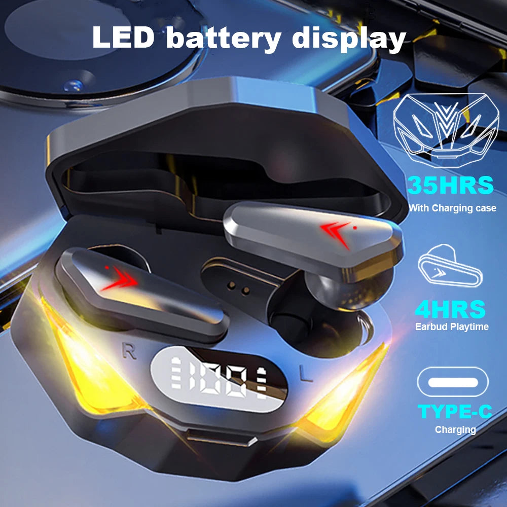 GREATWALL TWS Wireless Bluetooth Earphones Gaming Earbuds