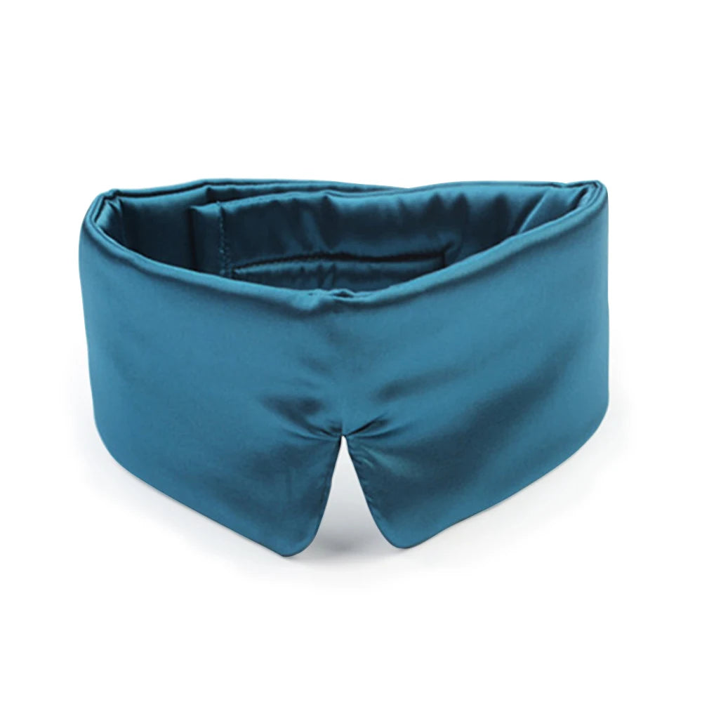 Mulberry Silk Sleep Mask With Adjustable Headband For Light Blocking