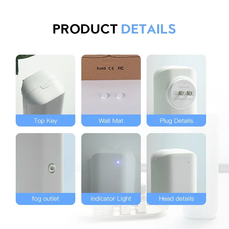 NAMSTE Smart Bluetooth Fragrance Diffuser 300m3 Coverage
