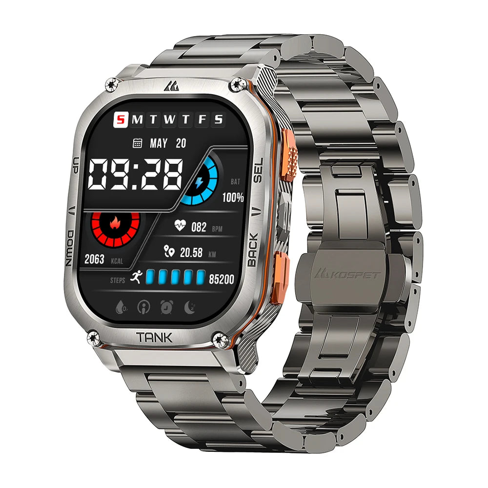 KOSPET Tank M3 Ultra GPS Smartwatch Waterproof 5ATM AMOLED AOD