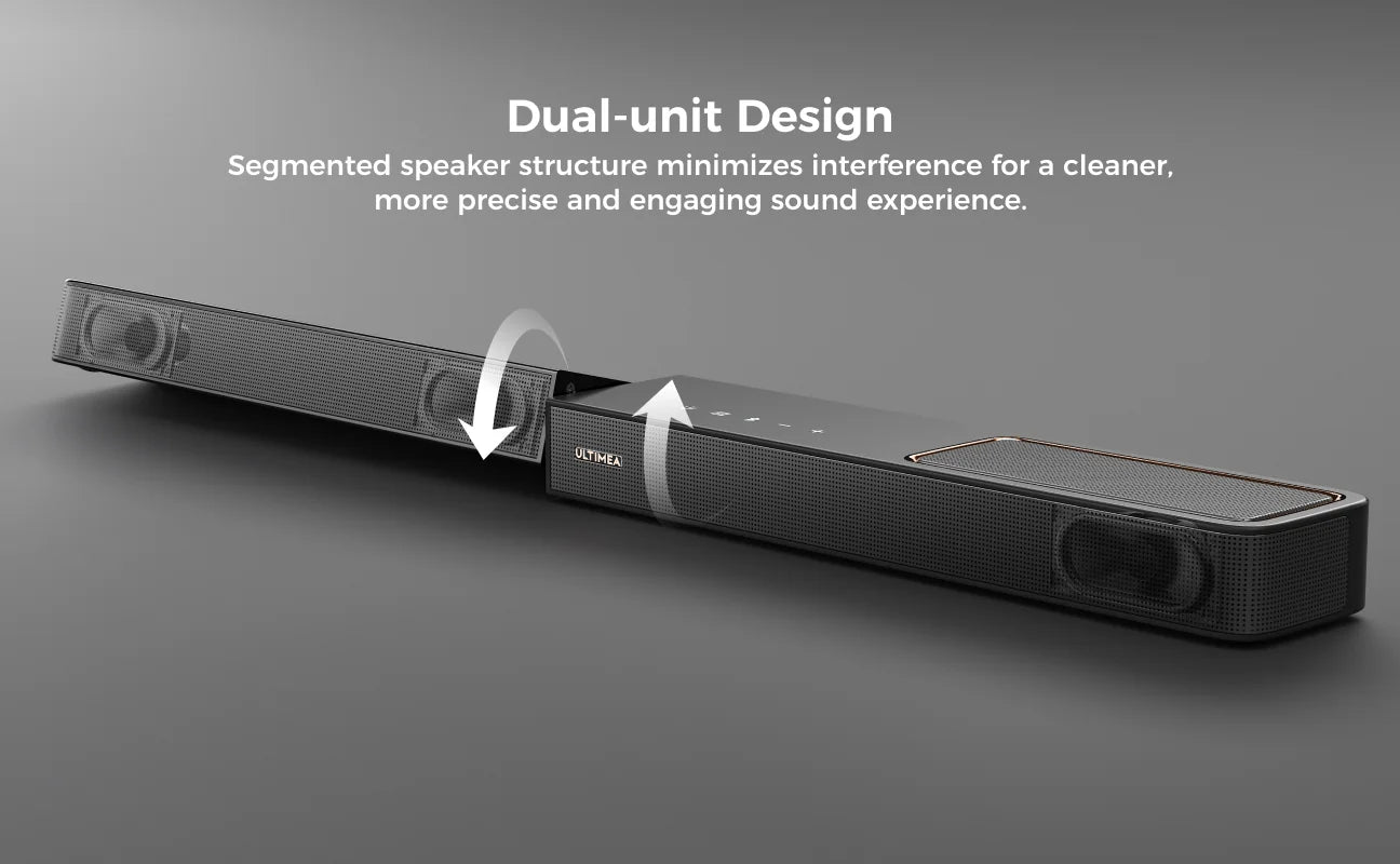 ULTIMEA 460W 5.1.2ch Sound Bar Dolby Atmos