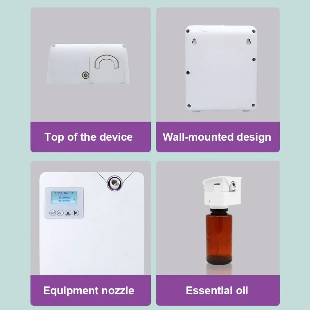 NAMSTE WiFi Bluetooth Essential Oil Diffuser With Timer