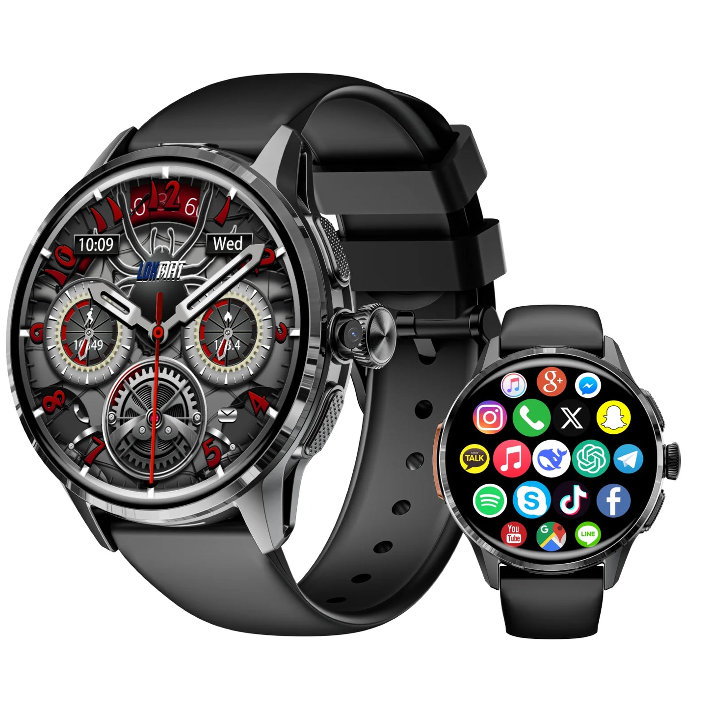 LOKMAT APPLLP 3 Android Smartwatch With 4G And Camera