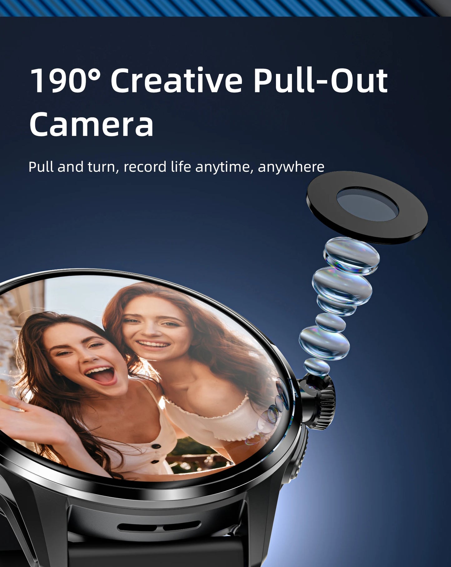 LOKMAT APPLLP 3 Android Smartwatch With 4G And Camera