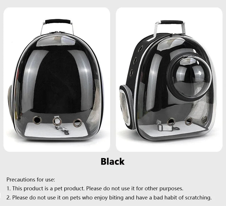 Space Capsule Pet Carrier Backpack For Cats And Dogs
