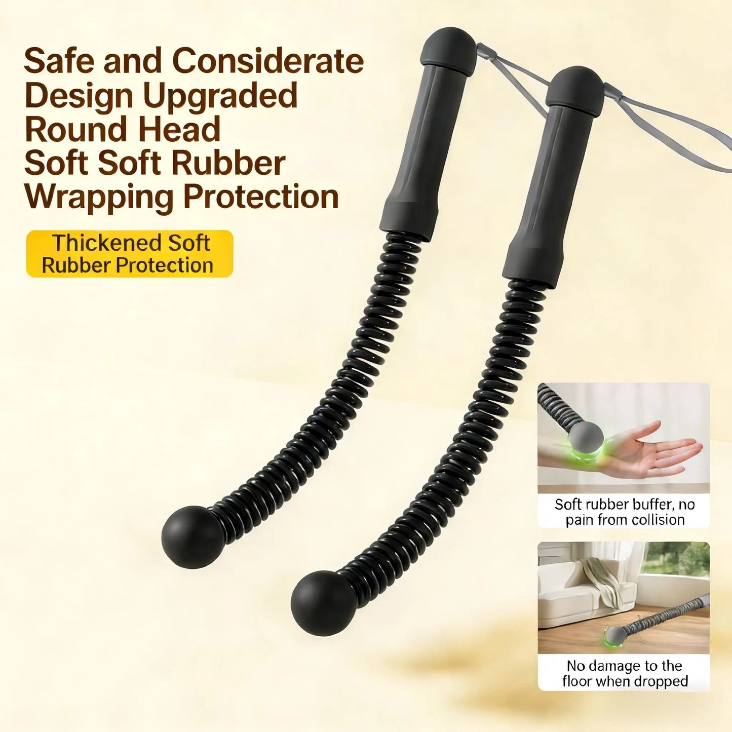 LISM Weighted Cordless Battle Ropes For Pro Fitness