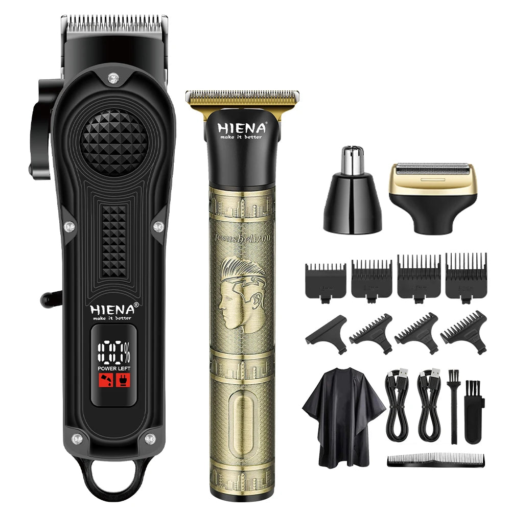 Hiena 3in1 Trimmer For Men Beard Nose Hair Clipper