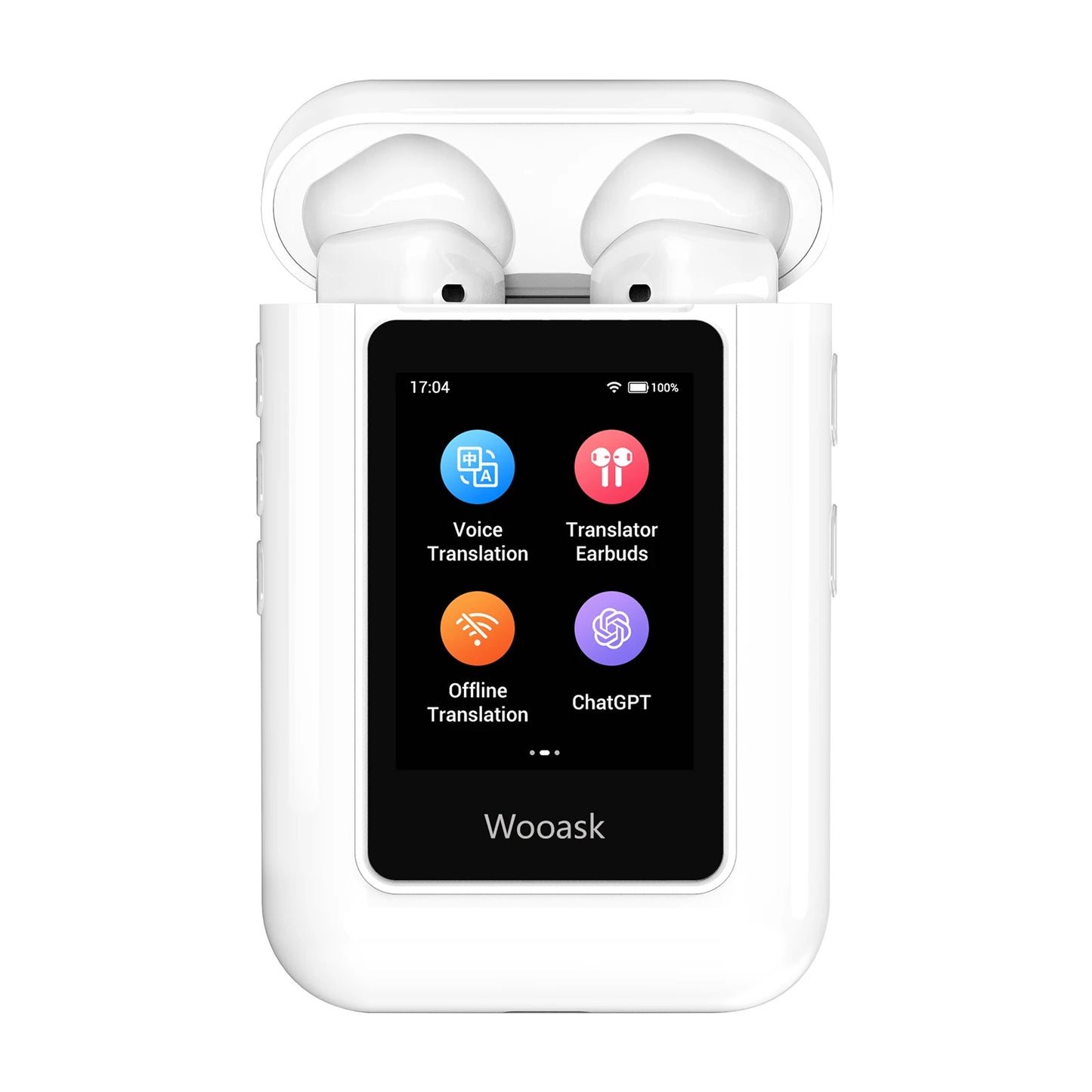 Wooask A8 Translation Earbuds Bidirectional Translator 144 Languages