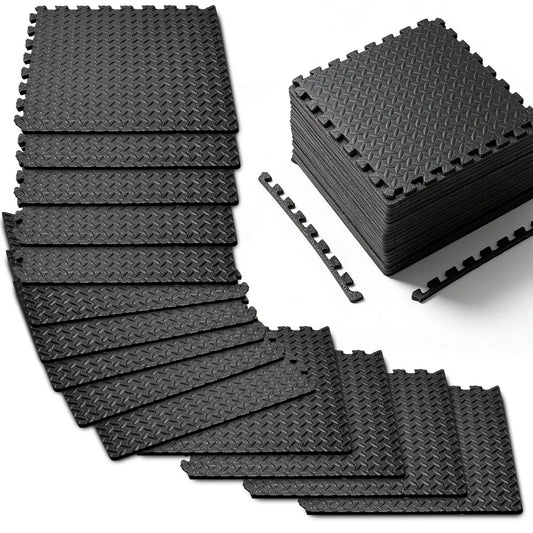 Puzzle Exercise Mat EVA Interlocking Foam Floor Tiles