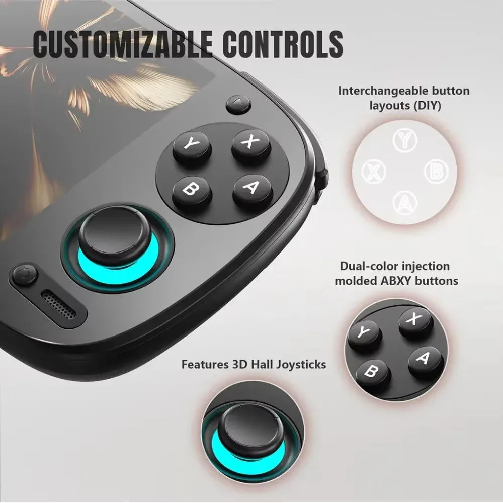 Retroid Pocket 5 Handheld Game Console With OLED Touch Screen
