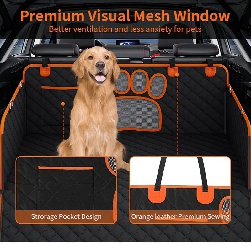 Dog Seat Cover Hammock for Cars Waterproof Durable Pet