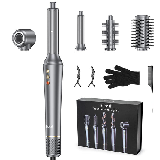 BOPCAL FiveinOne Hair Dryer Hot Air Comb 1200W Pro