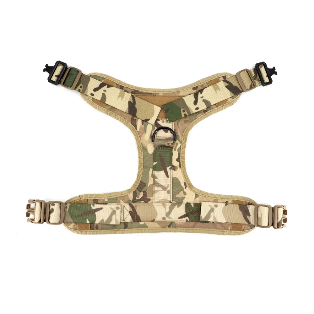 PETRAVEL Tactical Dog Harness Leash Set for Working Dogs