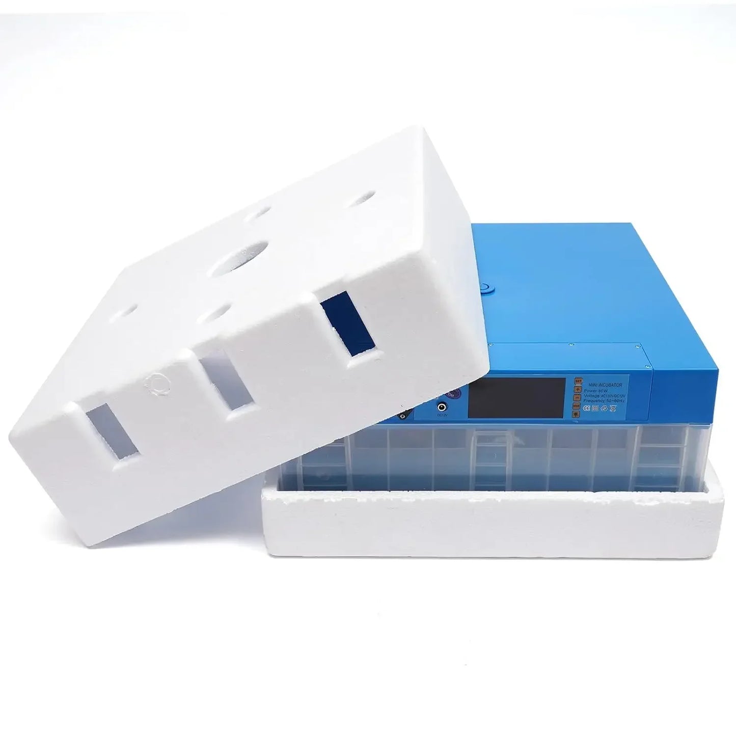 Automatic Egg Incubator with Digital Display 110V 12V Hatch Up To 64 Eggs For Chicken Ducks Geese Pigeons And Quail