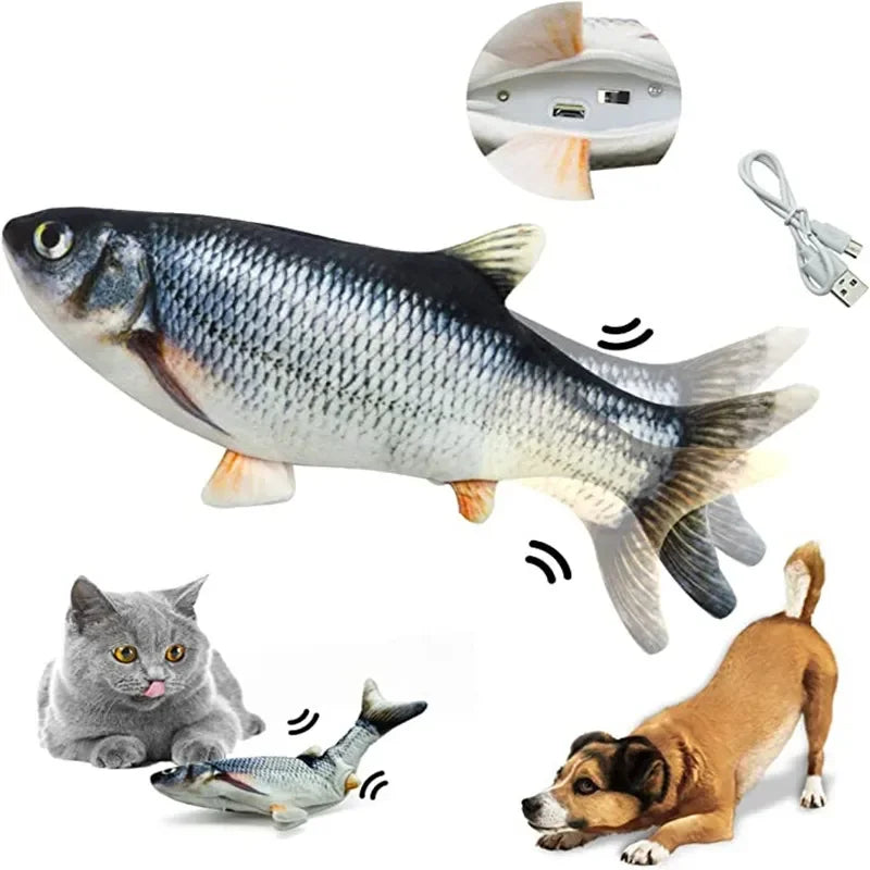 Cat USB Fish Interactive Electric Toy for Cats and Pets